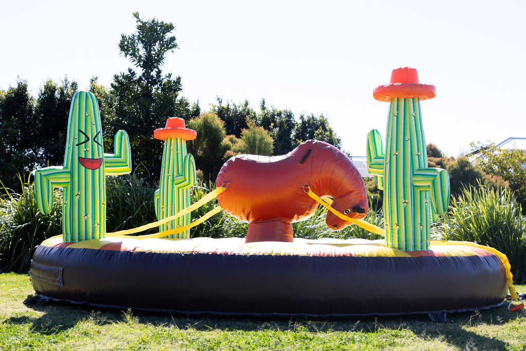 Inflatable Bull Pull Ride
