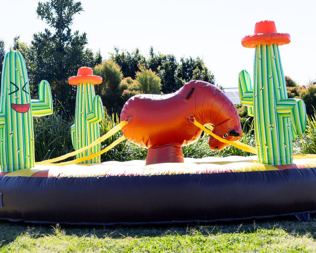 Inflatable Bull Pull Ride