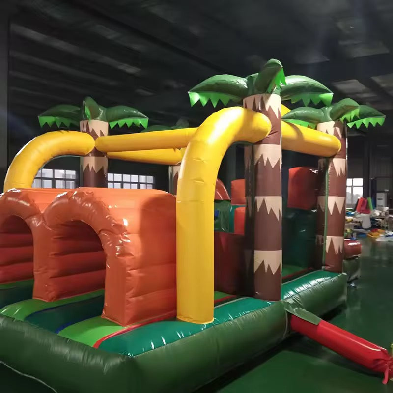 Inflatable Jungle Obstacle Course